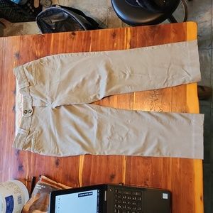 Banana Republic Tan Capris, The Sloan Fit